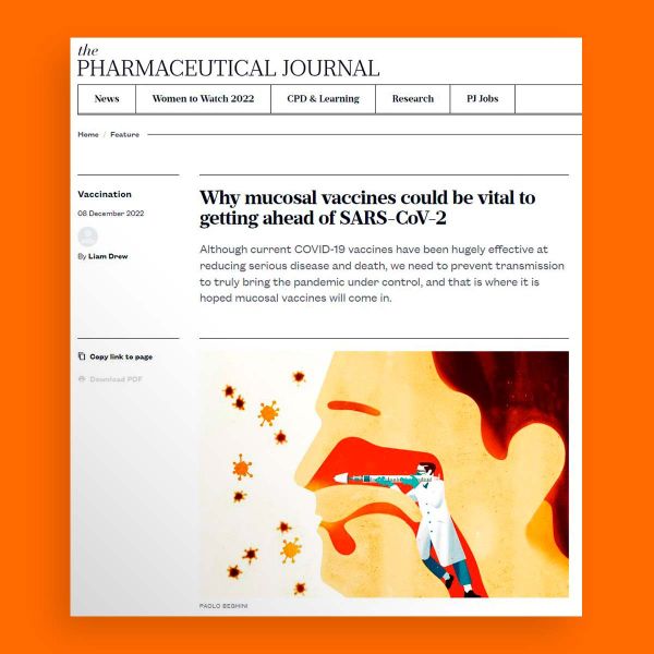 The Pharmaceutical Journal | Why mucosal vaccines could be the key to getting ahead of SARS-CoV-2
