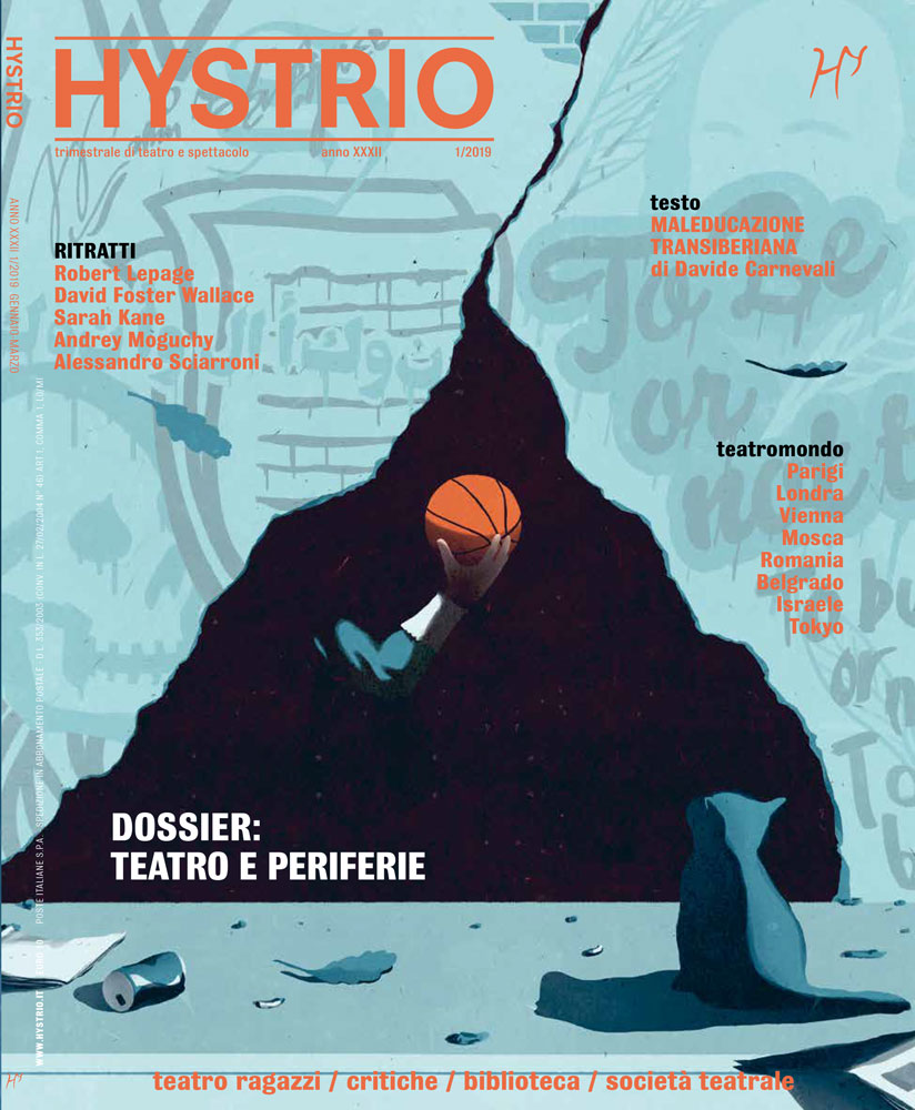 Cover For Hystrio Magazine About Theatre And Suburbs